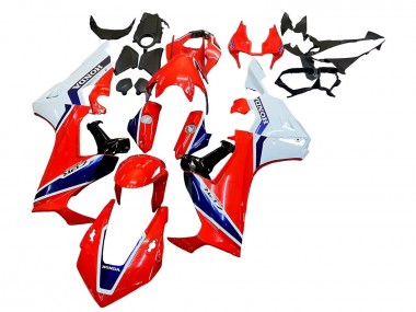 Kit Carena Moto Honda CBR1000RR 2017-2023 - Bianco Rosso Blu Fabbrica