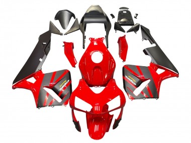 Carena Moto Honda CBR600RR 2003-2004 - Rosso Nero Opaco Corsa Fabbrica