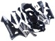Carena Moto Honda CBR600RR 2003-2004 - Argento Nero Lucido