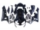 Carena Moto Honda CBR600RR 2003-2004 - Argento Nero Lucido