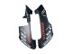Carena Moto Honda CBR600RR 2003-2004 - Nero Opaco Arancia Repsol Rossi 46