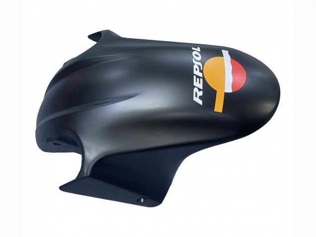 Carena Moto Honda CBR600RR 2003-2004 - Nero Opaco Arancia Repsol Rossi 46