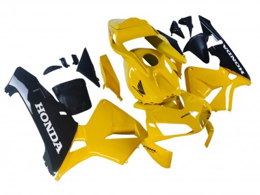 Carena Moto Honda CBR600RR 2003-2004 - Giallo Nero Lucido Fabbrica
