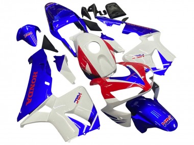 Carena Moto Honda CBR600RR 2003-2004 - Bianco Blu Rosso HRC Fabbrica