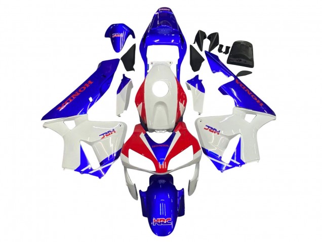 Carena Moto Honda CBR600RR 2003-2004 - Bianco Blu Rosso HRC