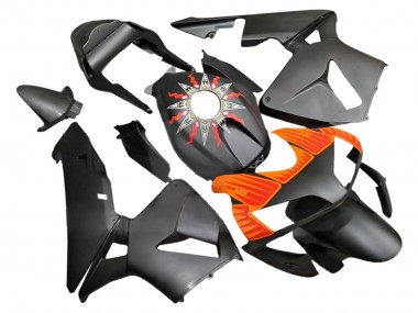 Carena Moto Honda CBR600RR 2003-2004 - Nero Opaco Arancia Fabbrica