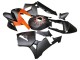Carena Moto Honda CBR600RR 2003-2004 - Nero Opaco Arancia