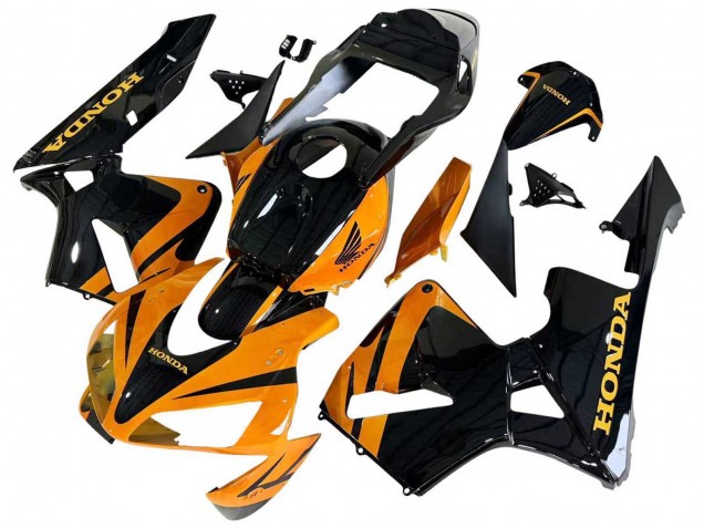 Kit Carena Moto Completo Honda CBR600RR 2003-2004 - Arancia Bianco Rosso Nero Lucido Repsol
