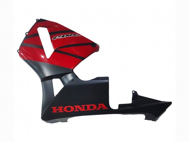 Carena Moto Honda CBR600RR 2003-2004 - Rosso Nero Lucido Nero Opaco