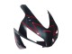 Carena Moto Honda CBR600RR 2003-2004 - Rosso Nero Lucido Nero Opaco