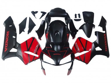 Carena Moto Honda CBR600RR 2003-2004 - Rosso Nero Lucido Nero Opaco Fabbrica