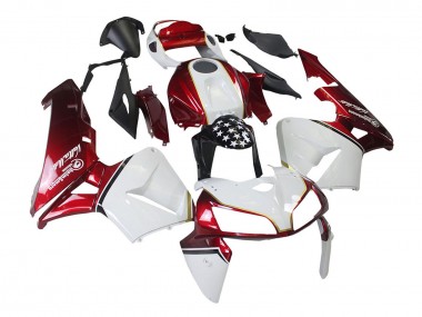 Kit Carena Moto Honda CBR600RR 2005-2006 - Rosso Bianco Nero Fabbrica