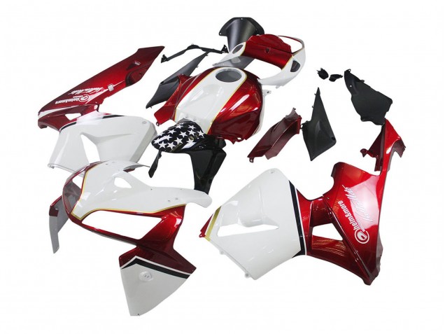 Kit Carena Moto Honda CBR600RR 2005-2006 - Rosso Bianco Nero