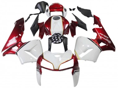 Kit Carena Moto Honda CBR600RR 2005-2006 - Rosso Bianco Nero Fabbrica