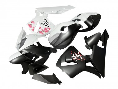 Carena Moto Honda CBR600RR 2005-2006 - Nero Bianco Fiore di Ciliegio Fabbrica