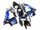 Carena Moto Honda CBR600RR 2005-2006 - Nero Lucido Blu Fiamma