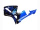 Carena Moto Honda CBR600RR 2005-2006 - Nero Lucido Blu Fiamma
