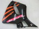 Carena Moto Honda CBR600RR 2005-2006 - Arancia Nero Argento