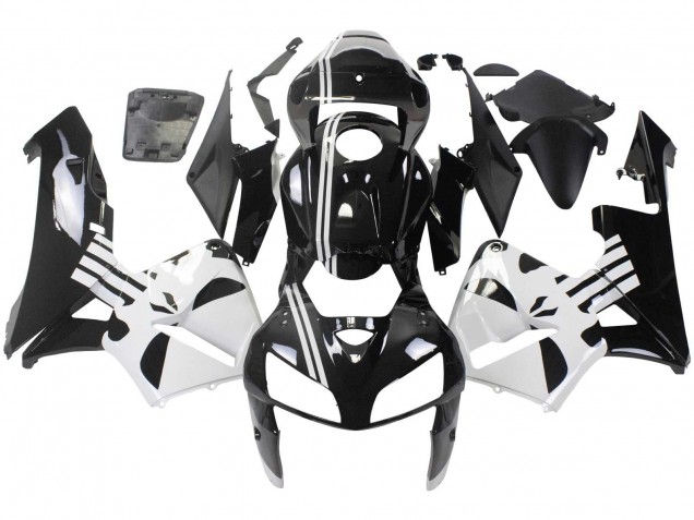 Carena Moto Honda CBR600RR 2005-2006 - Nero Bianco
