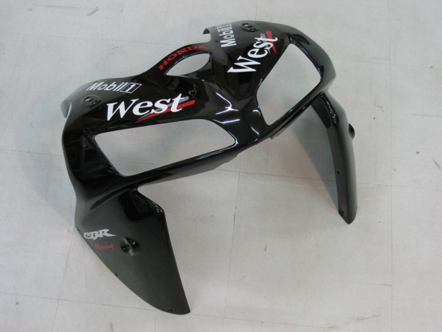 Carena Moto Honda CBR600RR 2005-2006 - Nero Lucido Bianco West