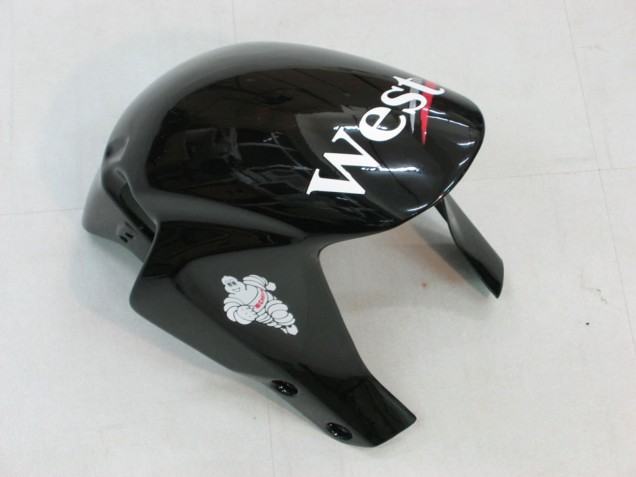 Carena Moto Honda CBR600RR 2005-2006 - Nero Lucido Bianco West