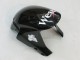 Carena Moto Honda CBR600RR 2005-2006 - Nero Lucido Bianco West