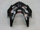 Carena Moto Honda CBR600RR 2005-2006 - Nero Lucido Bianco West
