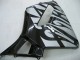Carena Moto Honda CBR600RR 2005-2006 - Nero Lucido Grigio Fiamma