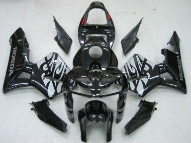Carena Moto Honda CBR600RR 2005-2006 - Nero Lucido Grigio Fiamma Fabbrica