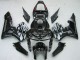 Carena Moto Honda CBR600RR 2005-2006 - Nero Lucido Grigio Fiamma