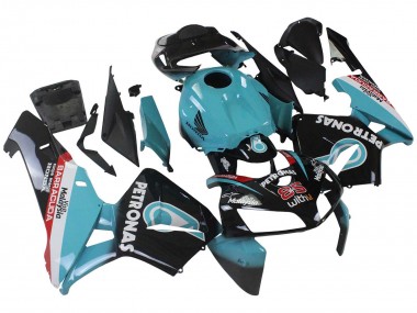 Carena Moto Honda CBR600RR 2005-2006 - Azzurro Chiaro Nero 35 Fabbrica
