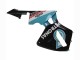 Carena Moto Honda CBR600RR 2005-2006 - Azzurro Chiaro Nero 35