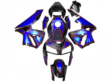Carena Moto Honda CBR600RR 2005-2006 - Blu Nero Rosso Linea Fabbrica