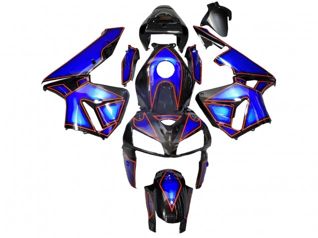 Carena Moto Honda CBR600RR 2005-2006 - Blu Nero Rosso Linea