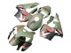 Carena Moto Honda CBR600RR 2005-2006 - Verde Rosso Squalo