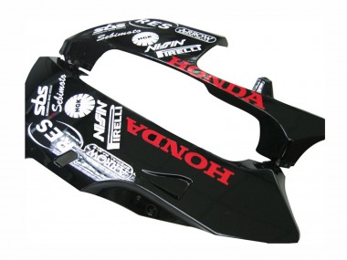 Carena Moto Honda CBR600RR 2005-2006 - Verde Bianco Nero Hannspree 52 Fabbrica