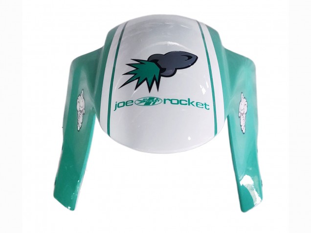 Carena Moto Honda CBR600RR 2005-2006 - Verde Chiaro Bianco Nero Lucido Joe Rocket