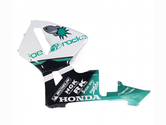 Carena Moto Honda CBR600RR 2005-2006 - Verde Chiaro Bianco Nero Lucido Joe Rocket