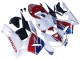 Carena Moto Honda CBR600RR 2005-2006 - Bianco Rosso Blu HRC