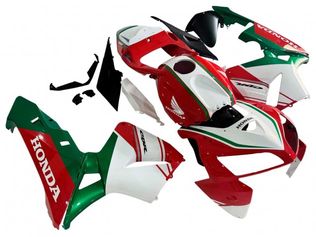 Carena Moto Honda CBR600RR 2005-2006 - Rosso Bianco Verde