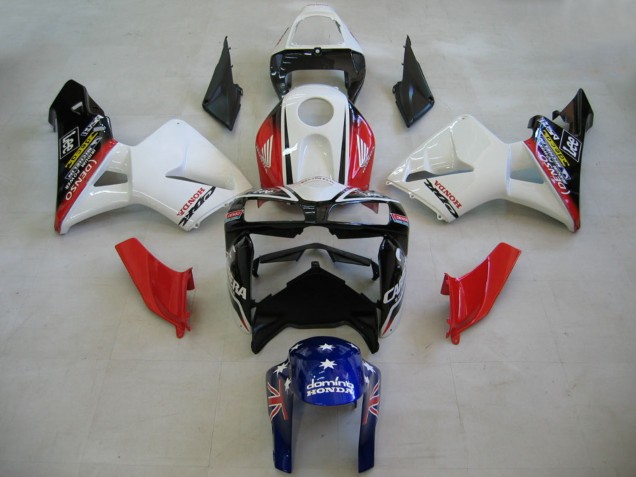 Carena Moto Honda CBR600RR 2005-2006 - Rosso Bianco Blu DENSO