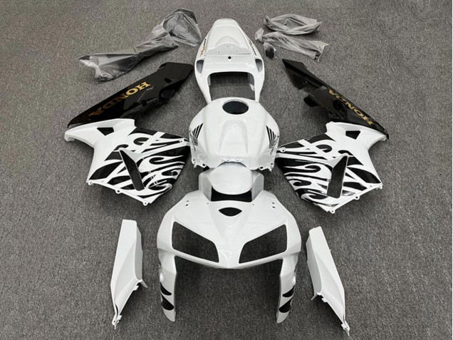 Carena Moto Honda CBR600RR 2005-2006 - Bianco Nero
