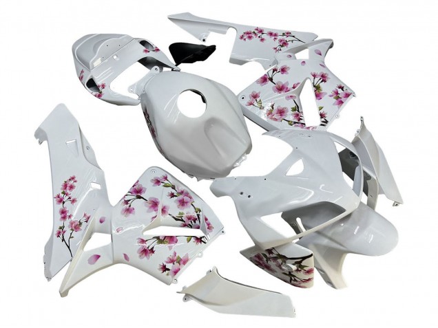 Carena Moto Honda CBR600RR 2005-2006 - Bianco Fiore di Ciliegio