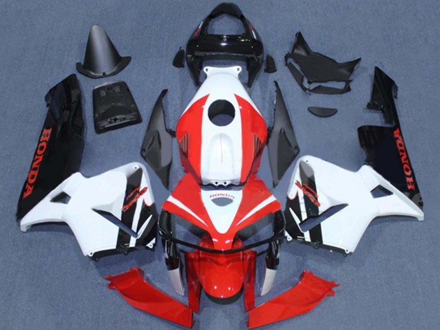 Carena Moto Honda CBR600RR 2005-2006 - Rosso Bianco Nero