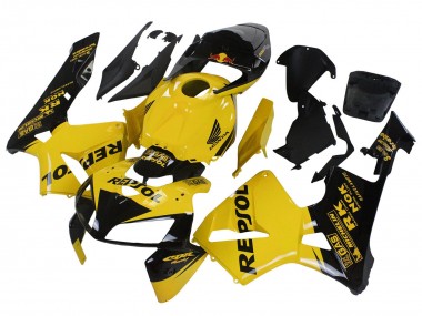 Carena Moto Honda CBR600RR 2005-2006 - Giallo Nero Repsol Fabbrica