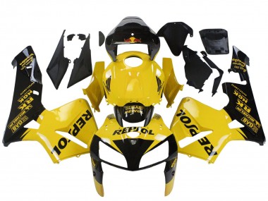 Carena Moto Honda CBR600RR 2005-2006 - Giallo Nero Repsol Fabbrica