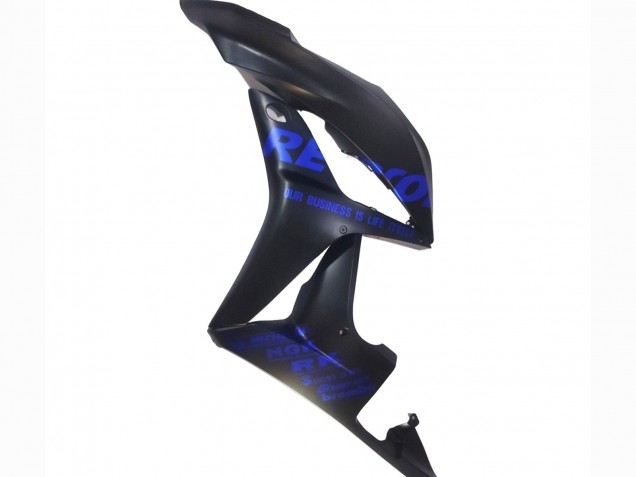Carena Moto Honda CBR600RR 2007-2008 - Nero Opaco Blu Repsol