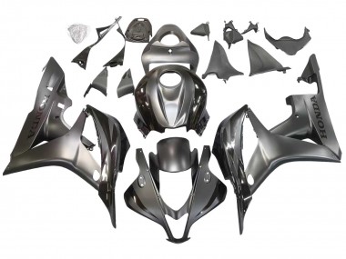 Carena Moto Honda CBR600RR 2007-2008 - Argento Nero Lucido Fabbrica