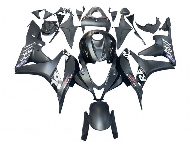 Carena Moto Honda CBR600RR 2007-2008 - Nero Opaco Bianco Repsol