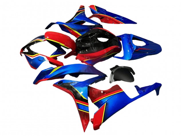 Carena Moto Honda CBR600RR 2007-2008 - Blu Rosso Giallo Nero Lucido